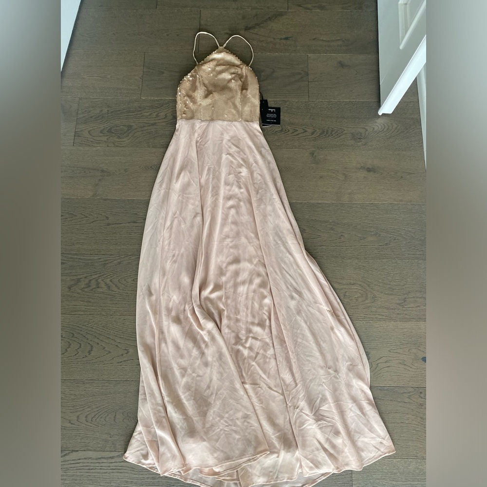 Blush Wedding Guest Dress